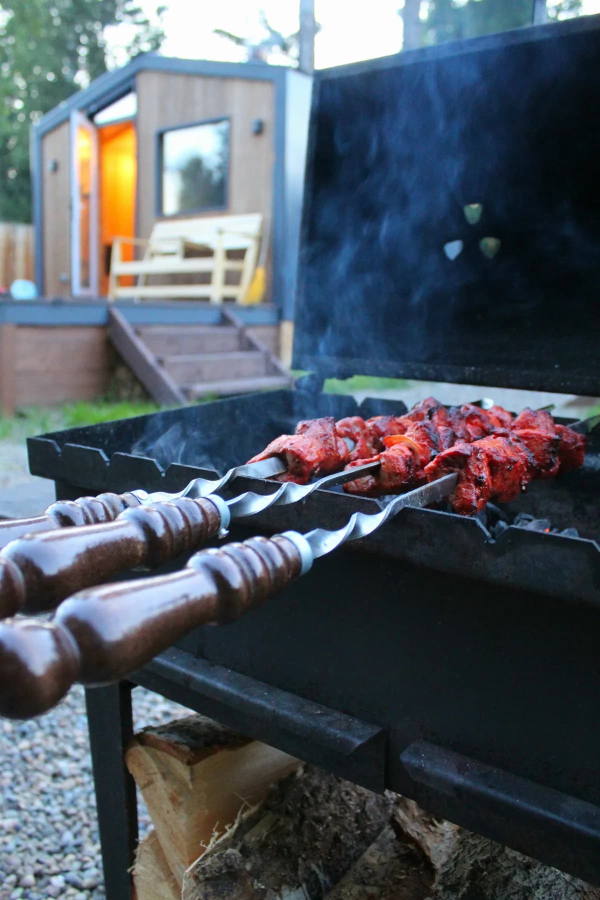 Зона BBQ в комплексе
